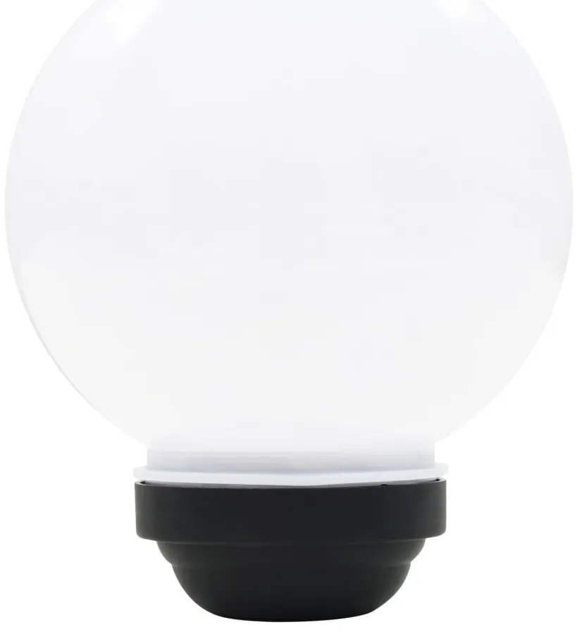 Candeeiro solar de exterior LED 4 pcs esférico 15 cm RGB
