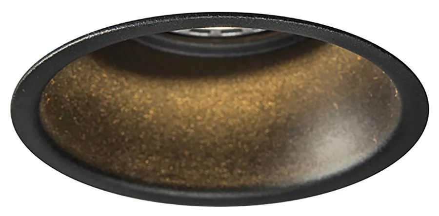 Conjunto de 12 Focos de Teto Modernos Pretos - Dept