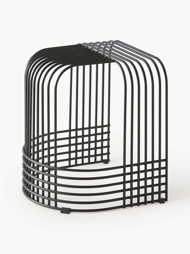 Banco de metal artesanal Drop