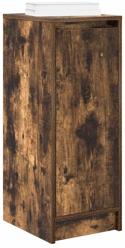 Sapateira 29,5x34x76 cm derivados de madeira carvalho fumado