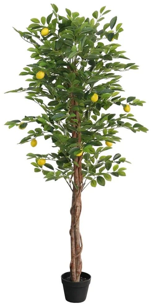 Limoeiro artificial com 3 troncos 180 cm PP verde