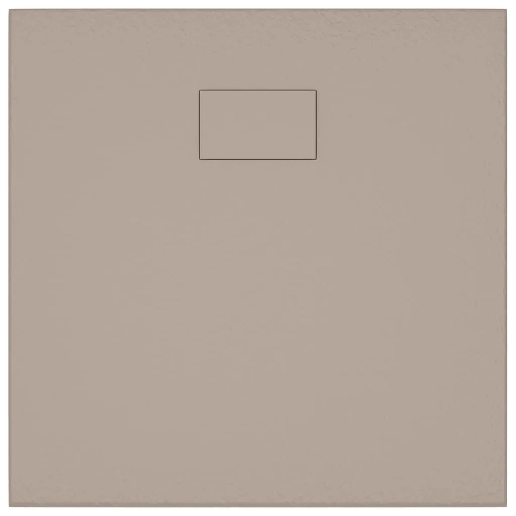 Base de chuveiro SMC 90x90 cm castanho
