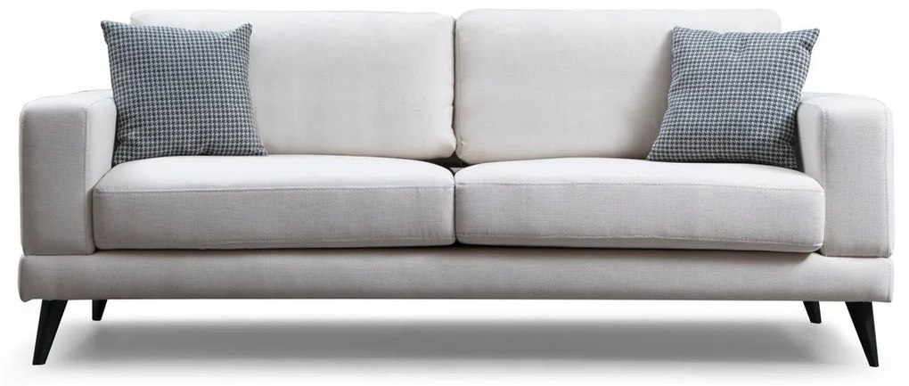 Sofá-Cama 3 Lugares Nordic – Bege – 210x90x85 cm