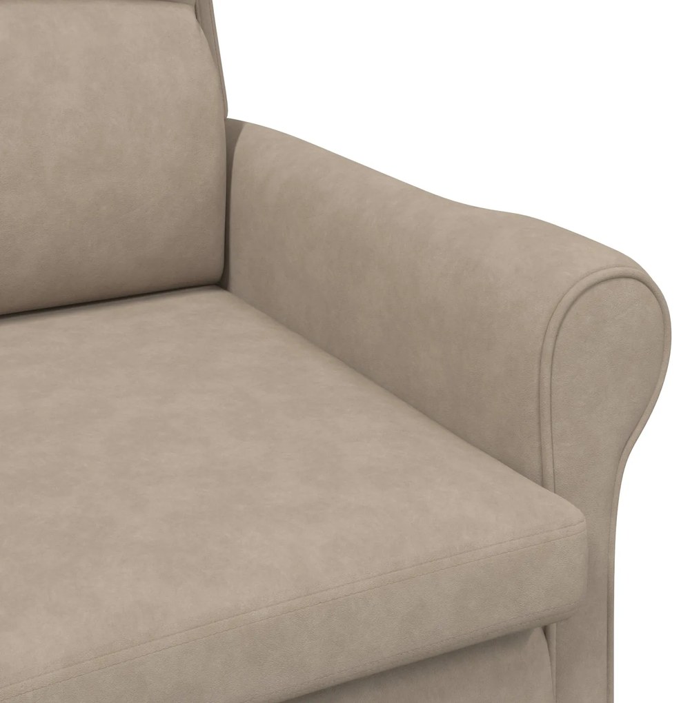 Poltrona Taupe Taupe Tecido, Madeira Padrão Poltrona Taupe