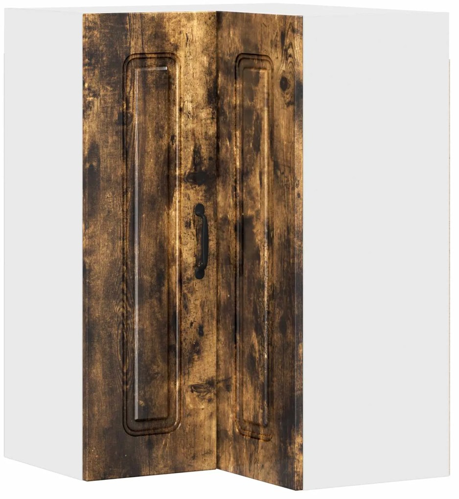 vidaXL Armário de Cozinha Kalmar Carvalho Defumado 57 x 57 x 80 cm