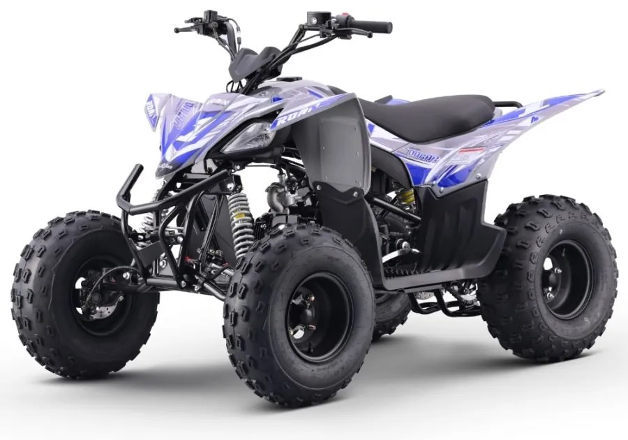 Moto 4 gasolina para crianças 125cc ROAN DAKAR R8 Azul