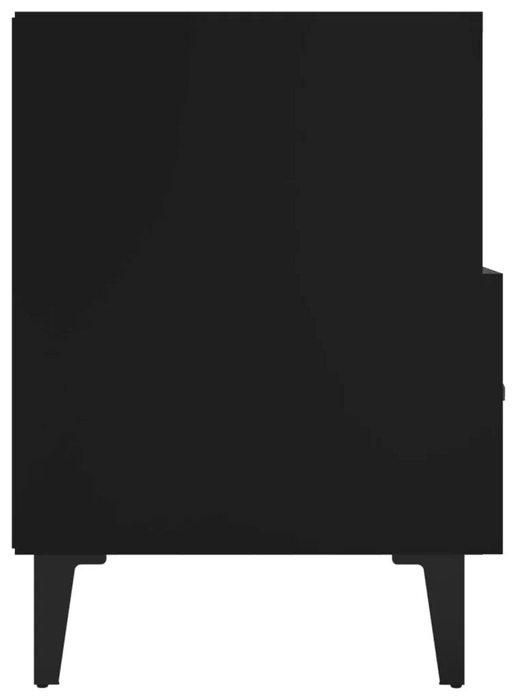 Móvel p/ TV 80x36x50 cm derivados de madeira preto