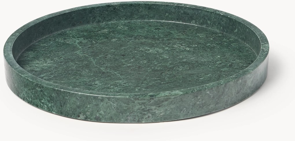 Tabuleiro decorativo em mármore Venice, Ø 35 cm