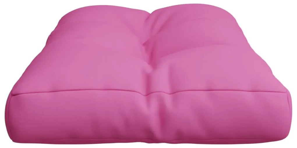 Almofadão para sofá de paletes 70x40x12 cm tecido rosa