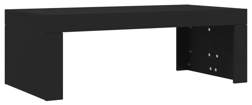 Mesa de centro 102x50x36 cm madeira processada preto