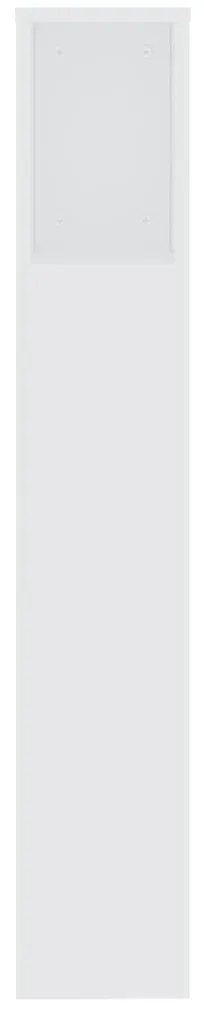Armário de cabeceira 200x18,5x104,5 cm branco