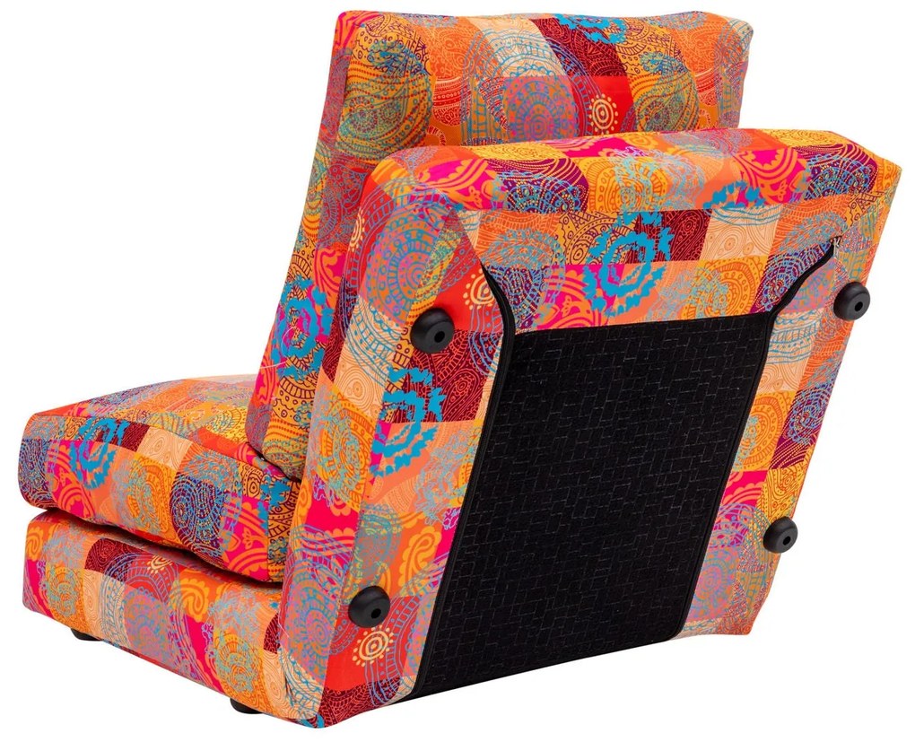 **** Sofá-Cama Individual Taida – Multicolor – 185x60 cm
**