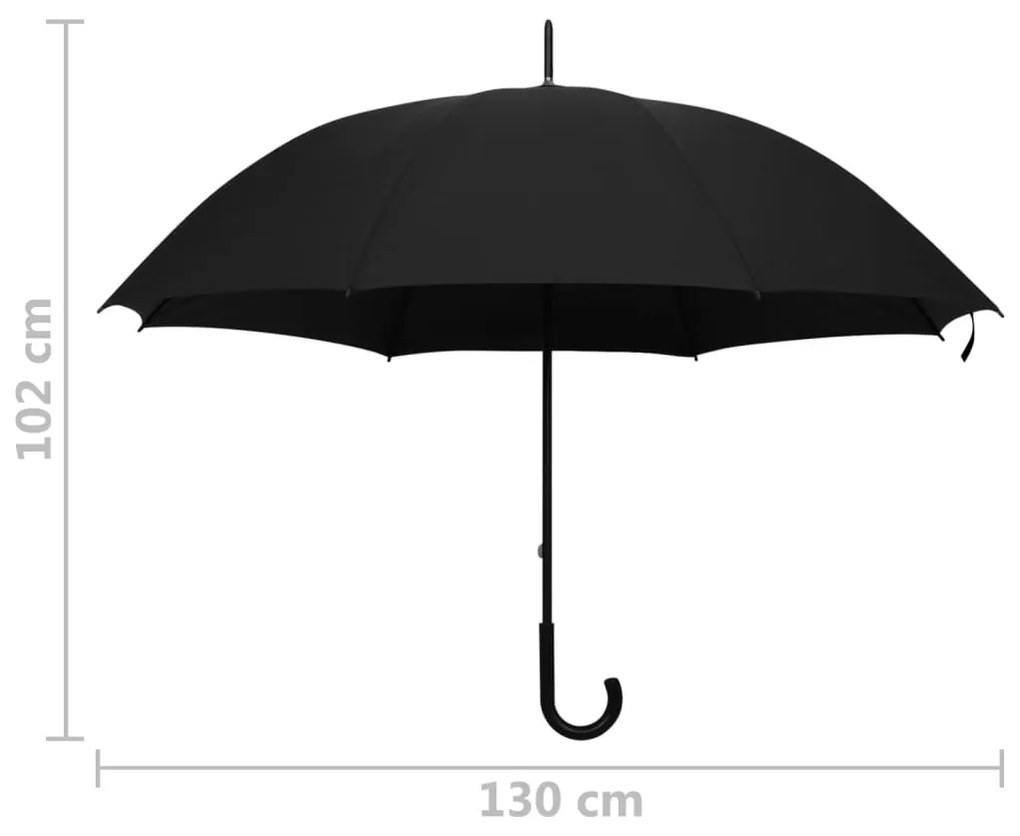 Guarda-chuva 130 cm preto