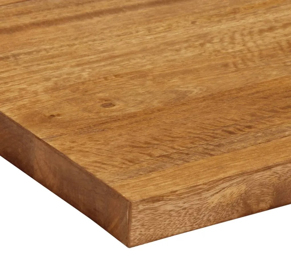 Tampo de mesa retangular 80x20x3,8 cm mangueira maciça