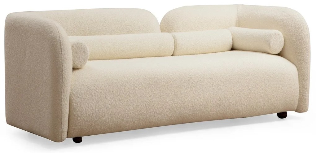 Sofá de 2 Lugares Victoria – Creme – 190x74x90 cm