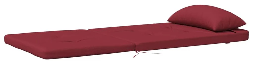 Almofadões cadeira adirondack 2pcs tecido oxford vermelho tinto