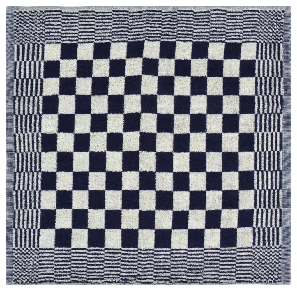 Conjunto de panos de cozinha 10 pcs algodão azul e branco