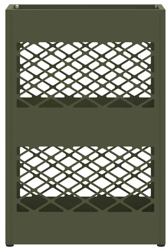 Suporte de Guarda-Chuva Verde-Azeitona , 28x12x41 cm, de Aço