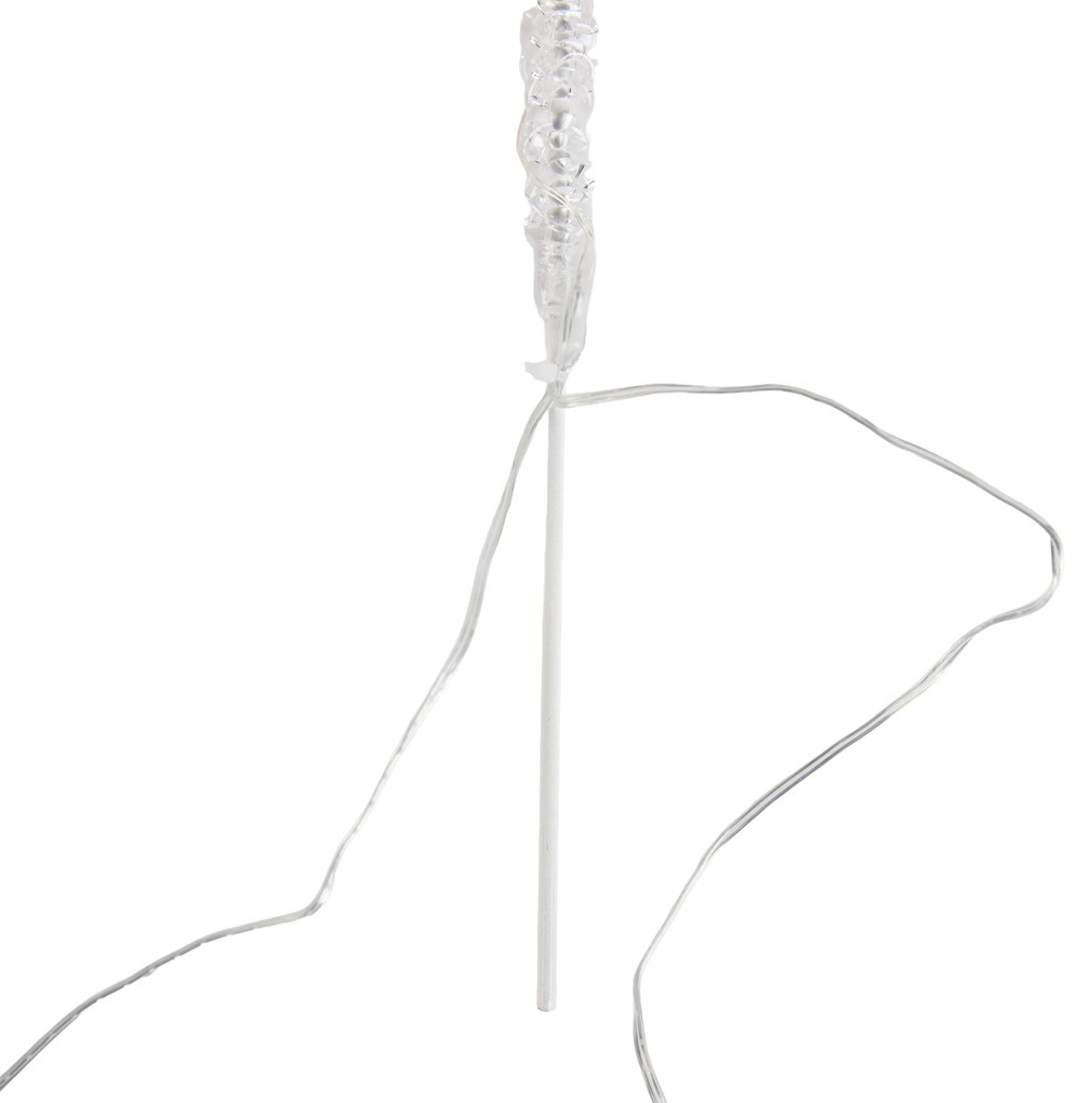 Conjunto de 3 projetores de Natal Veado branco Incl. LED com temporizador IP44 - Shika