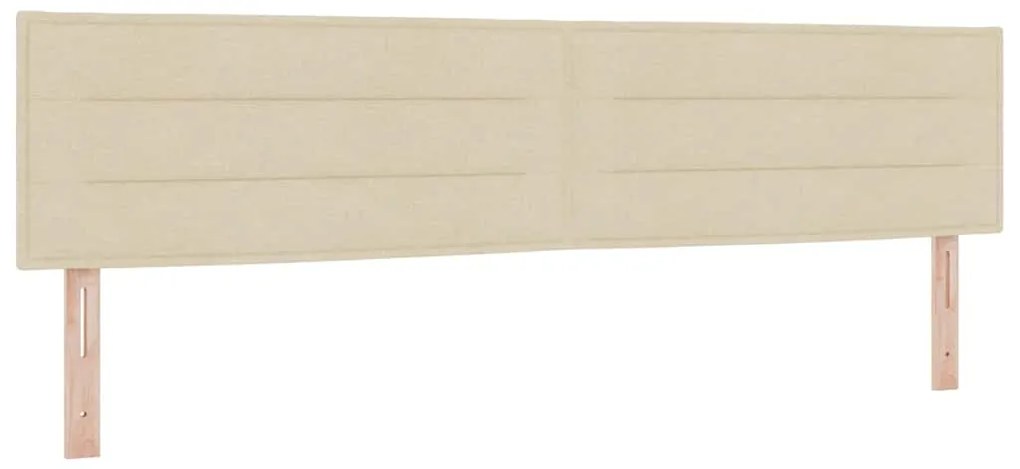Cama Box com Colchão , Creme, 200 x 200 cm, Têxtil.