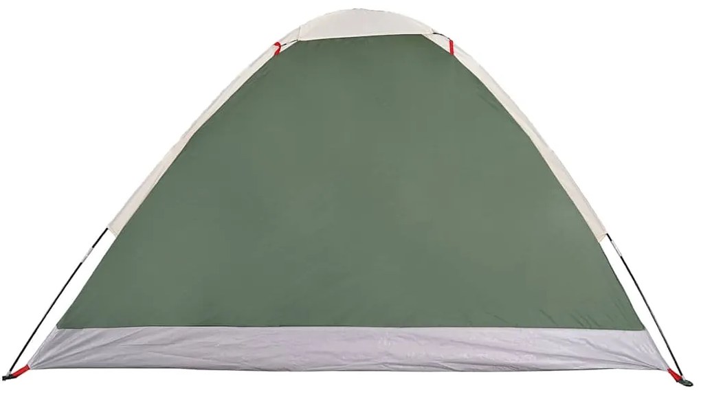 Tenda de campismo cúpula para 2 pessoas impermeável verde