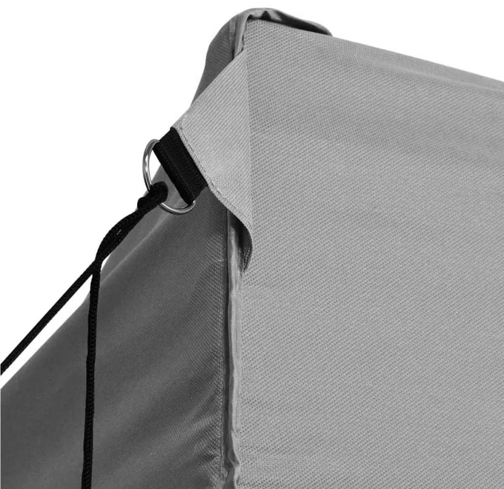 Tenda Dobrável Pop-Up Paddock Profissional Impermeável - 3x6 m - Cinze