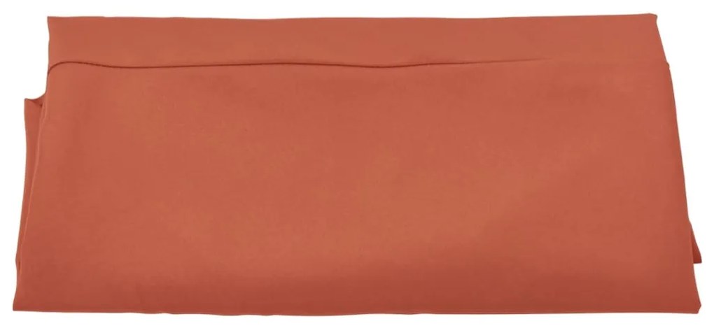 Tecido de substituição p/ guarda-sol cantilever 300cm terracota