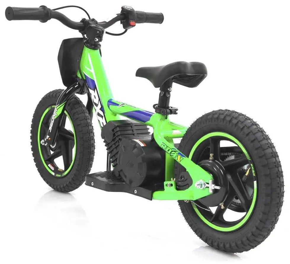 Bicicleta elétrica infantil 12" 100W 24V 2.6Ah Roan RXF Sedna VERDE