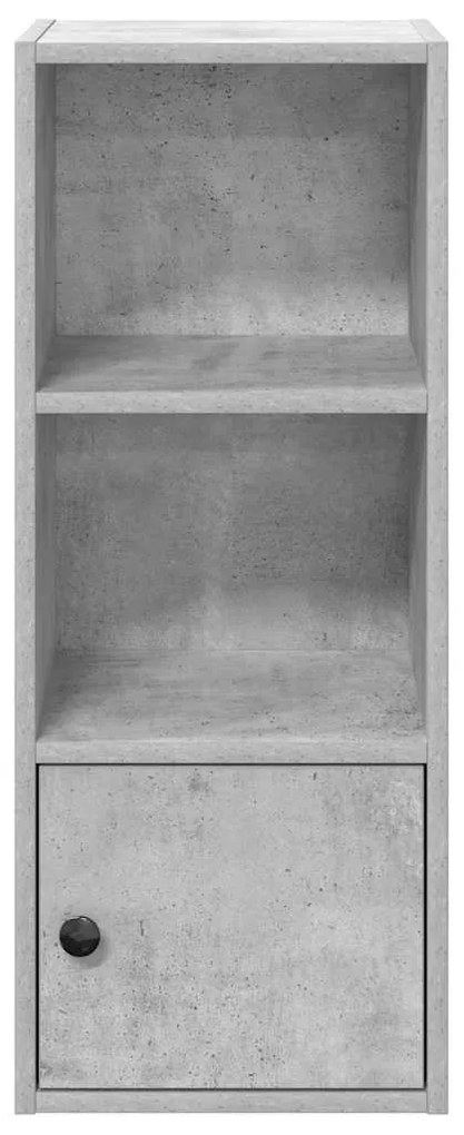Estante 31x24x77 cm derivados de madeira cinzento cimento