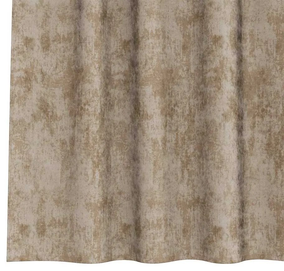 Cortinas de Veludo 2 pcs com Ilhós Champagne 245x140 cm
