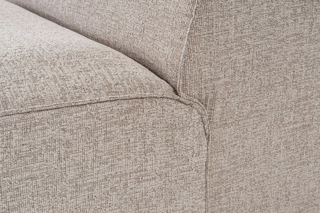 Sofá de 3 Lugares Lora – Mocha – 303x108x65 cm