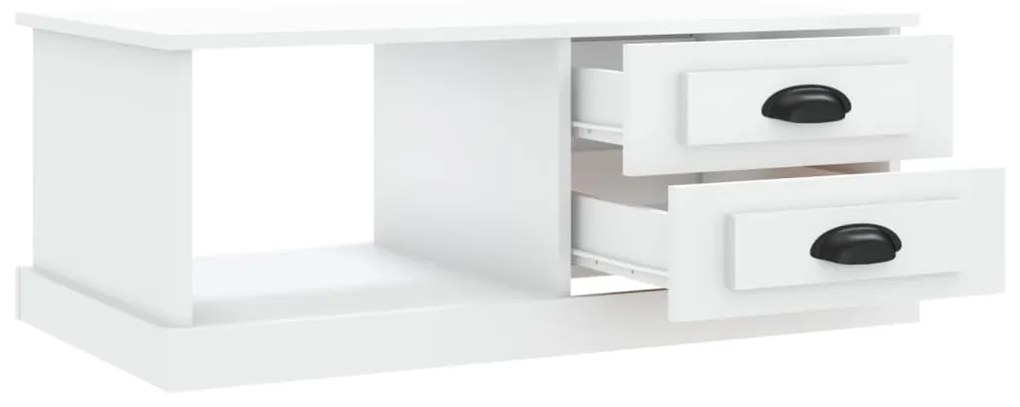 Mesa de centro 90x50x35 cm derivados de madeira branco