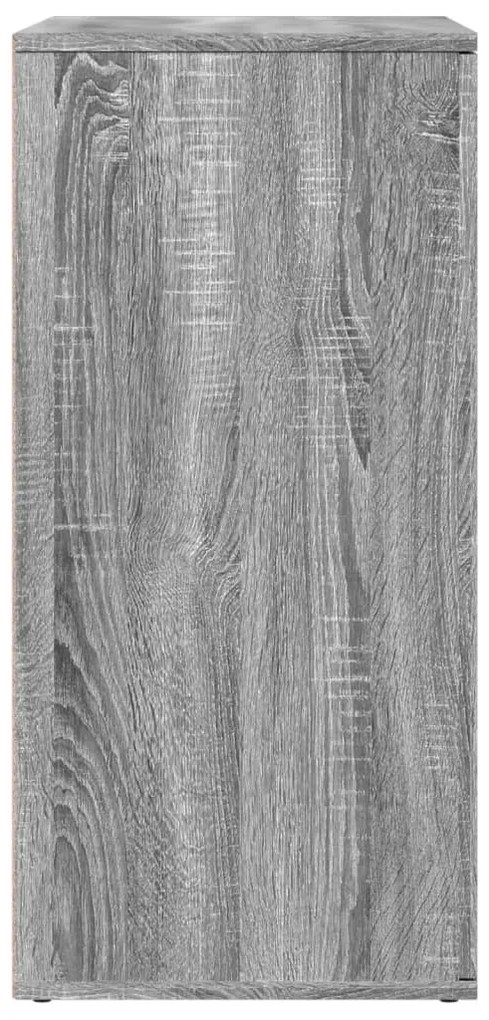 Aparador 79x38x80 cm derivados de madeira cinzento sonoma