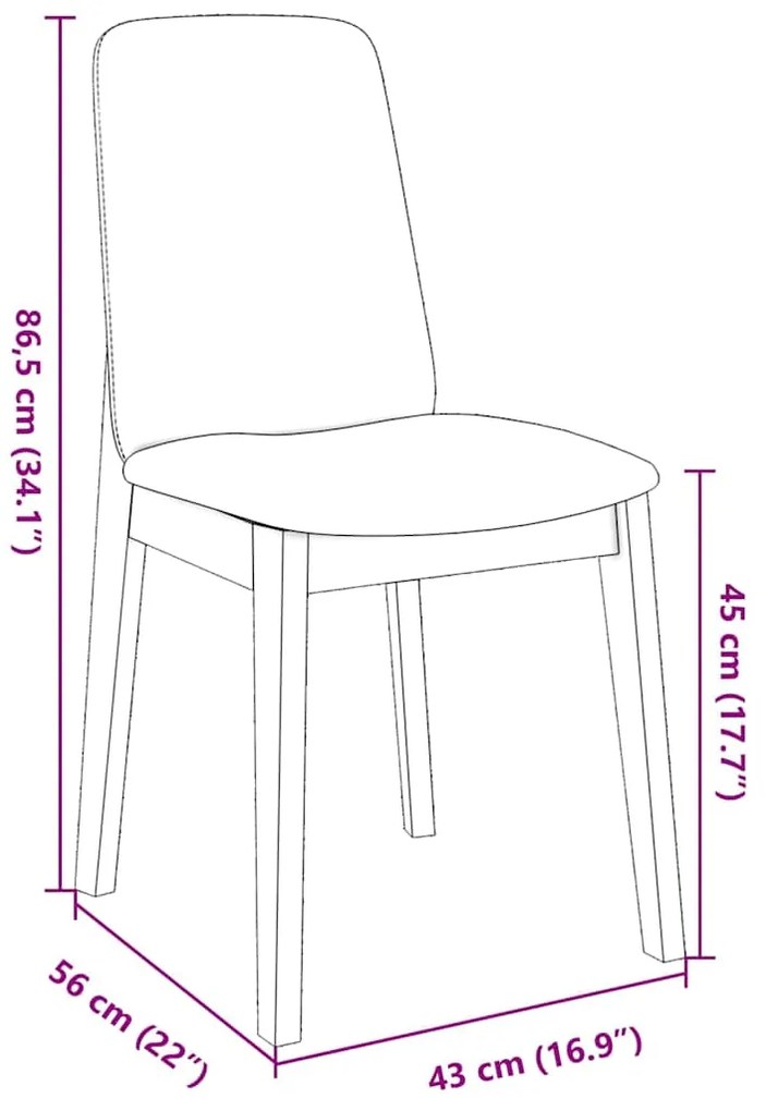 Cadeiras de jantar com almofadões 2 pcs madeira maciça branco