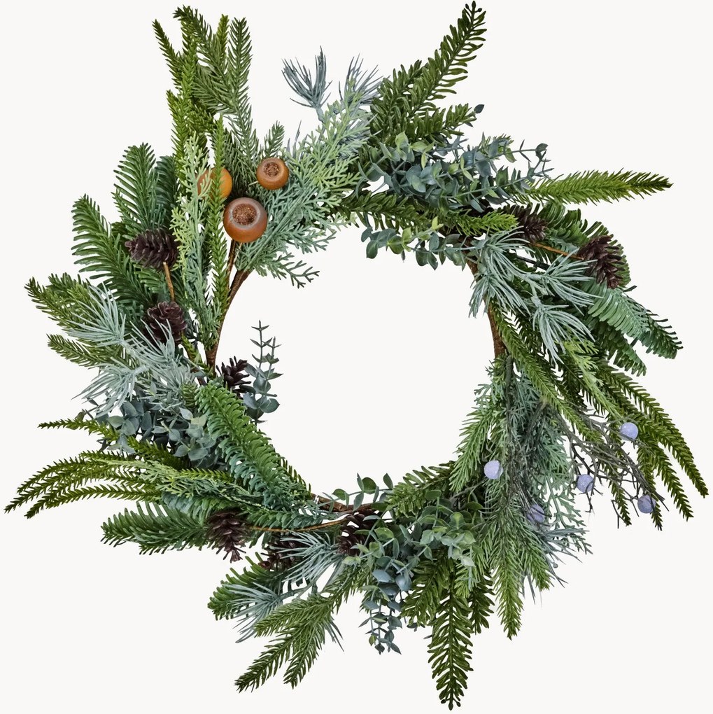 Coroa de Natal artesanal Deco, Ø 53 cm