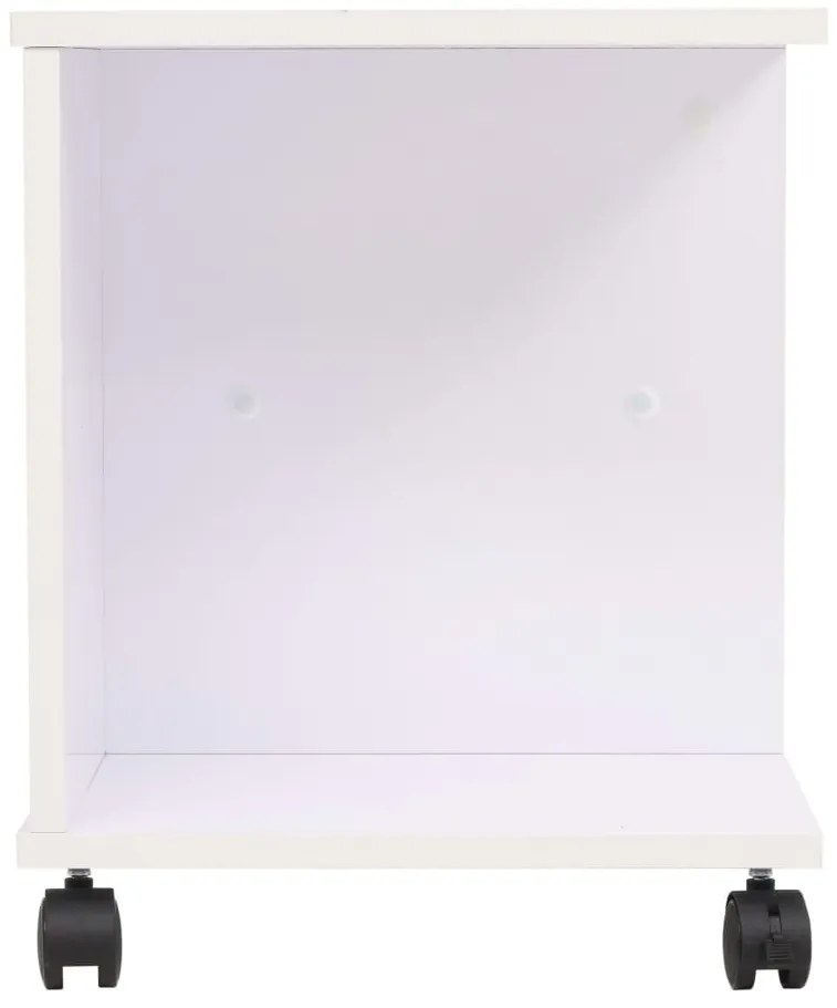 Estante com rodas 50x35x42 cm branco