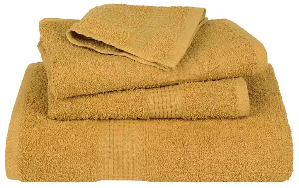 Toalhas de bidé 10 pcs 30x50 cm 360 gsm 100% algodão ouro