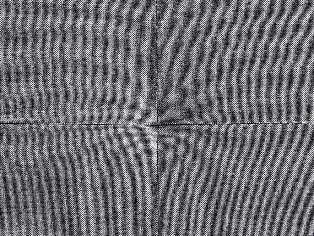 Sofá de canto 5 lugares em tecido cinzento à esquerda NORREA Beliani