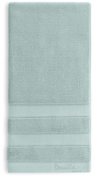 2 Toalhas 100% algodão 550 gr./m2 - Tinta organica - Bordado Devilla Home: Aqua 1 Toalha 90x145 cm + 1 toalha 50x95 cm