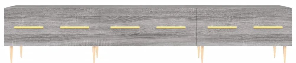 Móvel de TV 150x36x30 cm derivados de madeira cinzento sonoma