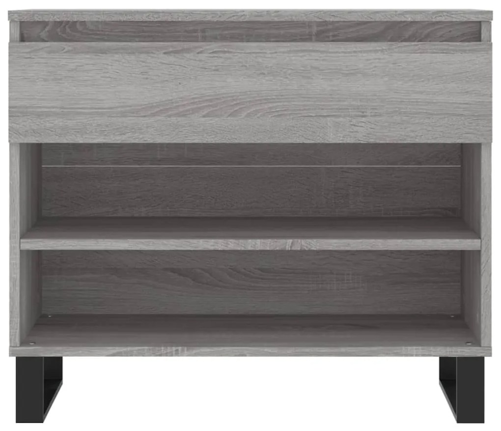 Sapateira 70x36x60 cm derivados de madeira cinzento sonoma