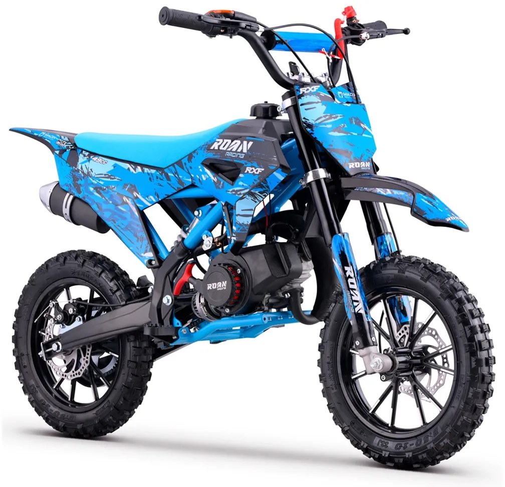 MINI MOTO PARA CRIANÇAS MiniCross Roan RXF 49cc 4.5CV Azul