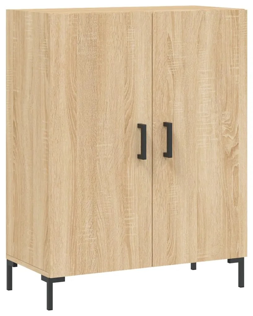 Armário alto 69,5x34x180 cm derivados de madeira cor sonoma