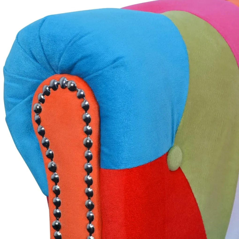 2 pcs conjunto de sofás chesterfield em tecido