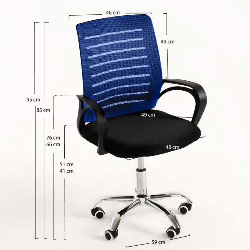 Cadeira Visi - Azul