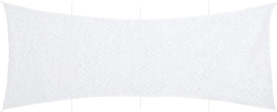 vidaXL Rede de camuflagem com saco de arrumação 833x297 cm branco