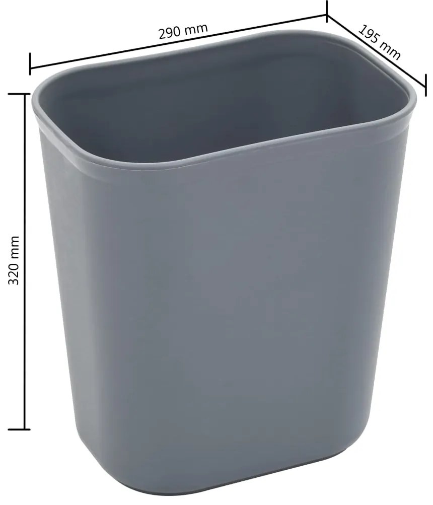 Carrinho de cozinha com recipientes de plástico 82x43,5x93 cm