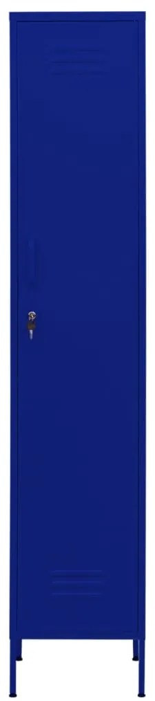 Cacifo 35x46x180 cm aço azul-marinho