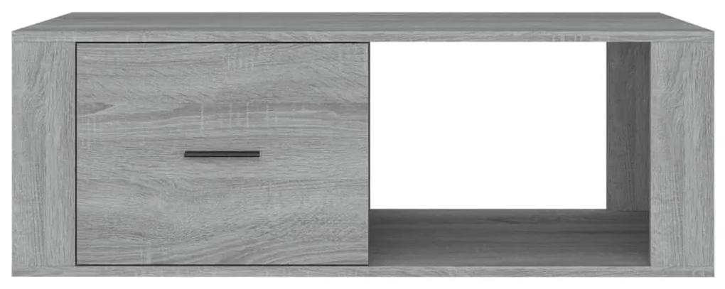 Mesa de centro 100x50,5x35 cm derivados de madeira cinza sonoma