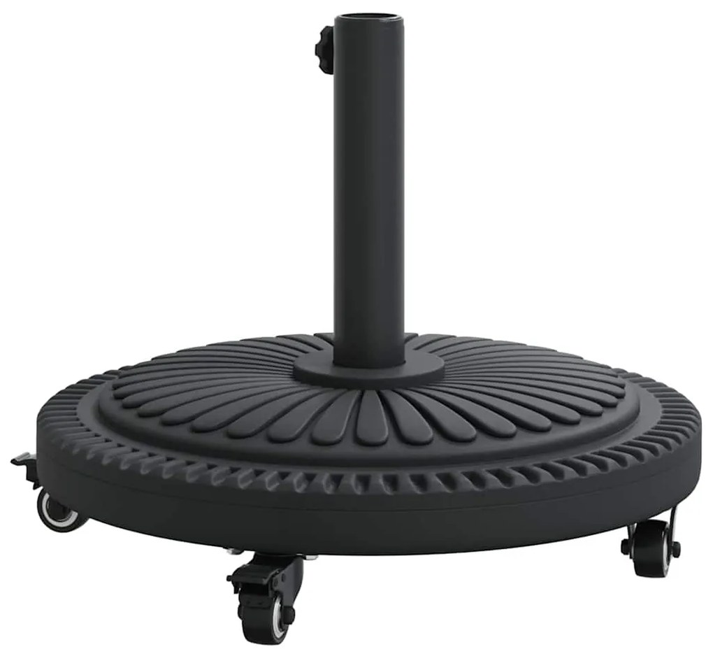Base para Parasol vidaXL com Rodas para Postes de Ø38-48 mm 13 kg Redo